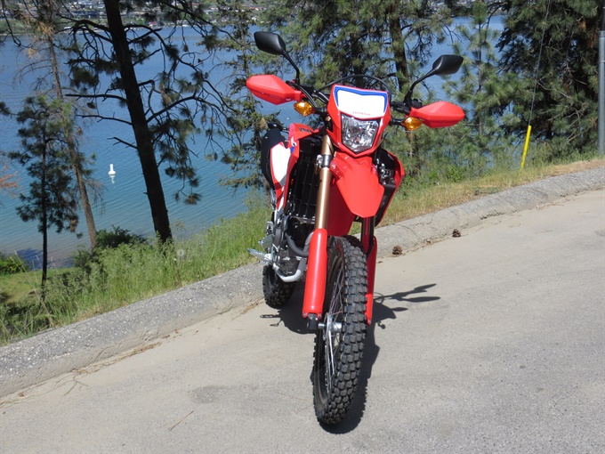 2023 Honda CRF300L, Kalamalka Lake, Coldstream BC