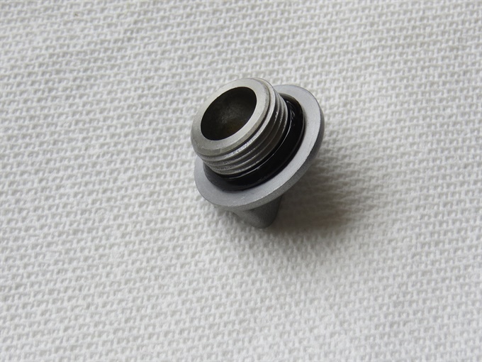 Oil fill hole cap with O-ring - DR650SE