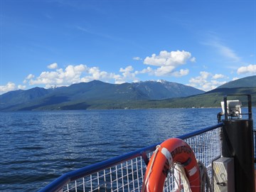 Ferry over Kootenay Lake (2014)